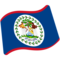 Belize emoji on Google
